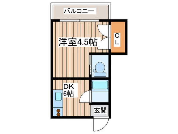 コ－ポ幌北の物件間取画像